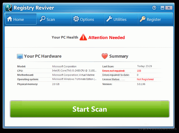 registry reviver license key